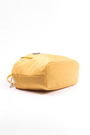 Yellow Polyester Women Shoulder Bag
