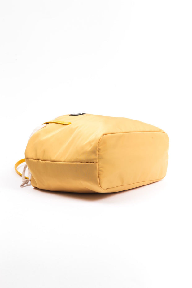 Yellow Polyester Women Shoulder Bag