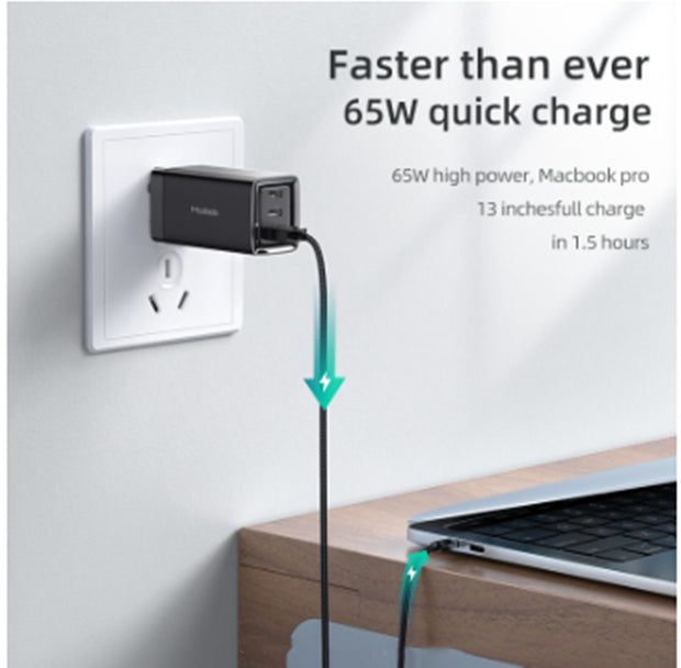 Mini Fast Charge High Power 3-port fast Charge Charging Head