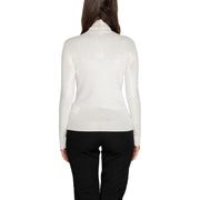 White Viscose Turtleneck