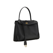Black Calf Leather Bos Taurus Shoulder Bag