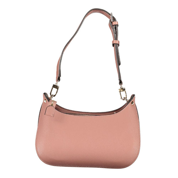 Rosa Poliuretano Women Handbag