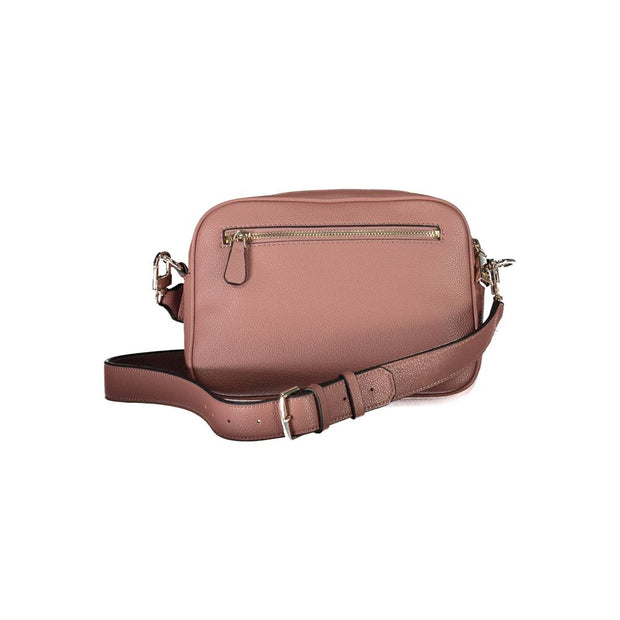 Rosa Polyurethane Women Handbag