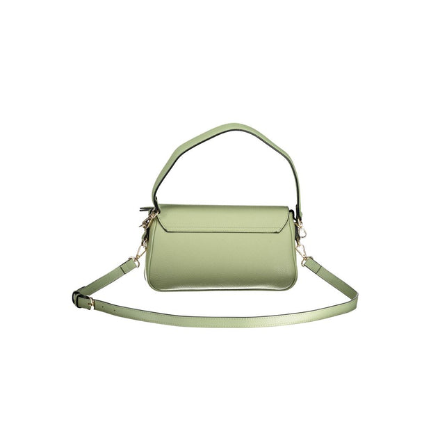 Verde Poliuretano Women Handbag