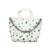 "Bianco Poliuretano Woman Handbag"
