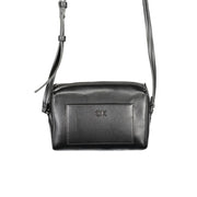 Nero Poliuretano Donna Shoulder Bag