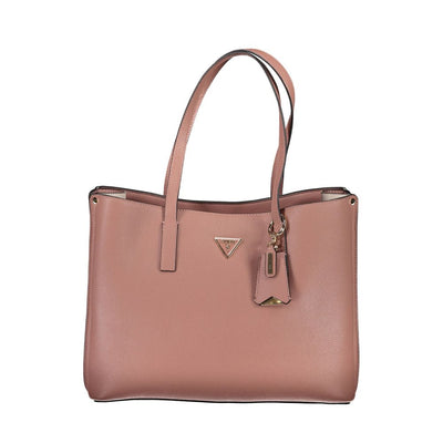 Rosa Polyurethane Women Handbag