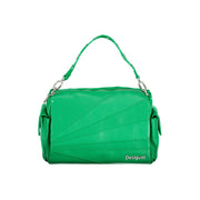 Verde Polyurethane Women's Handbag