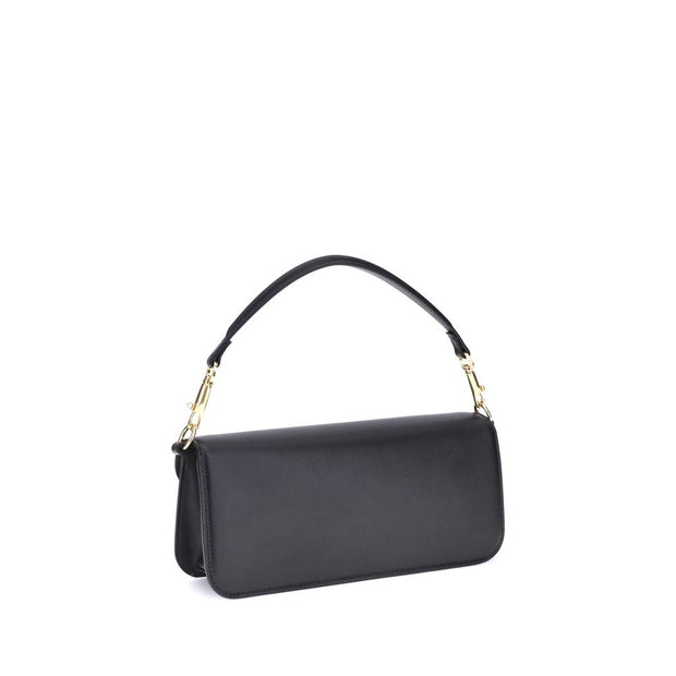 Black Calf Leather Bos Taurus Shoulder Bag