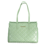 Verde Polyurethane Women Handbag
