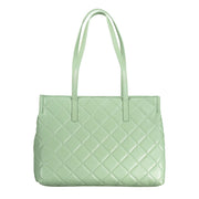 Verde Polyurethane Women Handbag