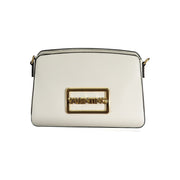 White Polyurethane Women Handbag