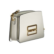 White Polyurethane Women Handbag