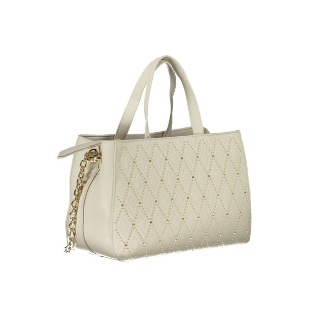 Bianco Poliuretano Women Handbag