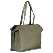 Verde Poliuretano Women Handbag