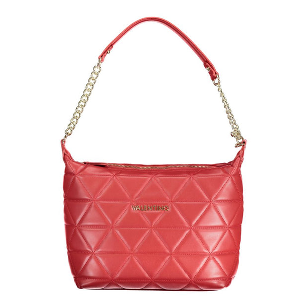 Rosso Polyurethane Women Shoulder Bag
