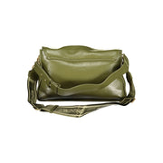Verde Polyurethane Women Handbag
