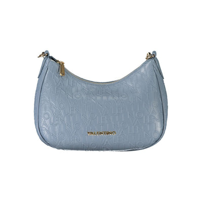 Azzurro Polyurethane Women Handbag