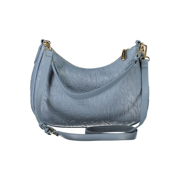 Azzurro Polyurethane Women Handbag