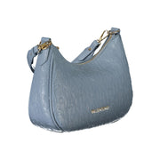 Azzurro Polyurethane Women Handbag