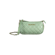 Verde Poliuretano Women Handbag