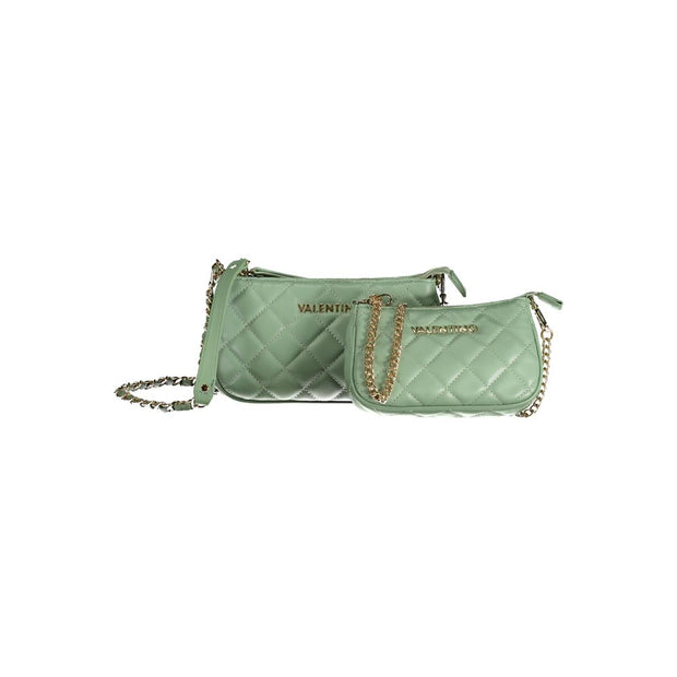 Verde Poliuretano Women Handbag