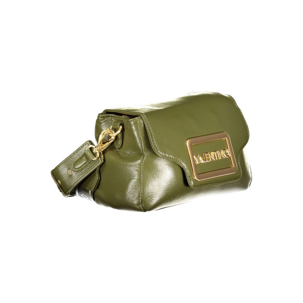 Verde Polyurethane Women Handbag
