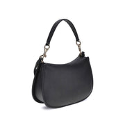Black Calf Leather Bos Taurus Shoulder Bag