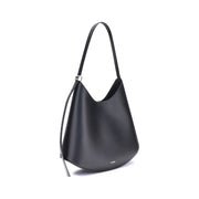 Black Calf Leather Bos Taurus Shoulder Bag