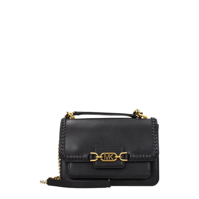 Black Leather Shoulder Bag
