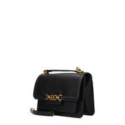 Black Leather Shoulder Bag
