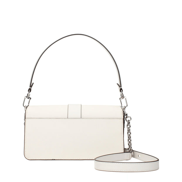 White Leather Handbag