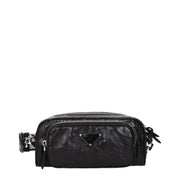 Black Leather Crossbody Bag