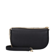 Black Leather Crossbody Bag