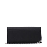 Black Leather Clutch Bag