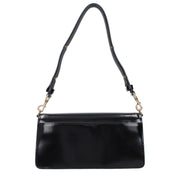 Black Leather Shoulder Bag