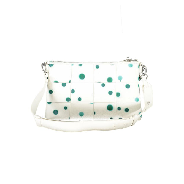 White Polyurethane Women's Handbag