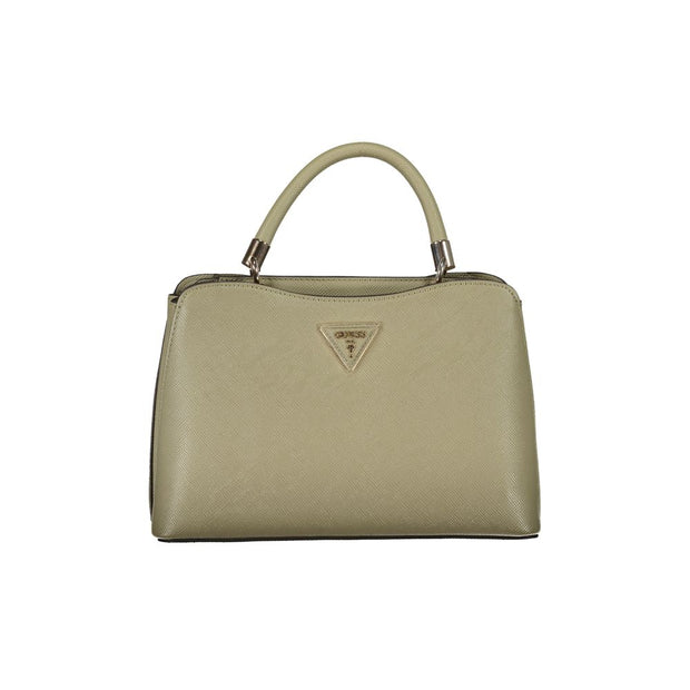 Verde Poliuretano Women Handbag
