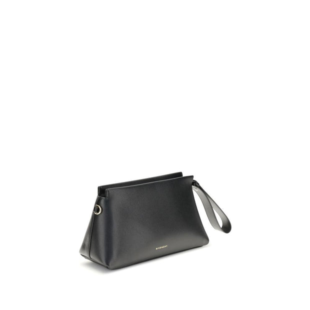 Black Calf Leather Bos Taurus Clutch Bag