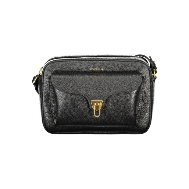 Black Leather Women Handbag