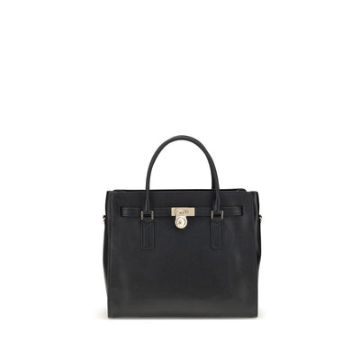 Black Calf Leather Bos Taurus Shoulder Bag
