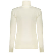 White Viscose Women Sweater