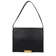 Black Leather Shoulder Bag
