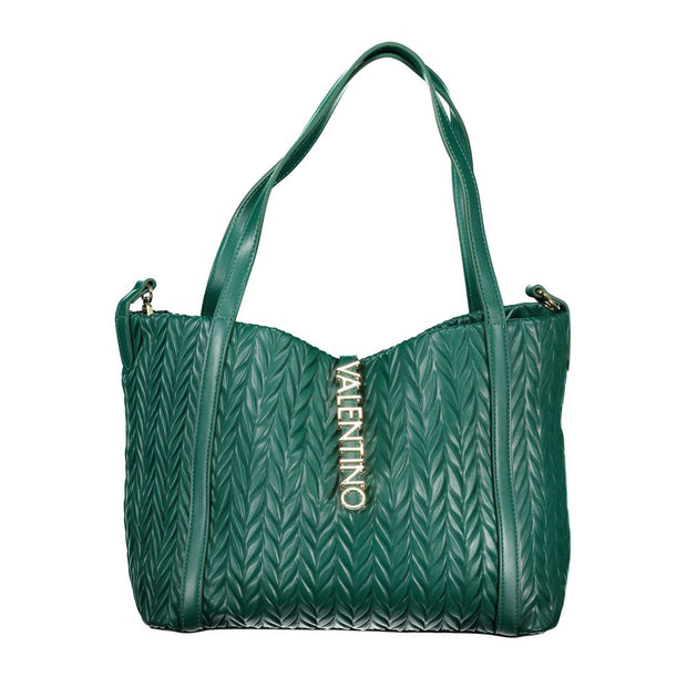 Verde Poliuretano Women Shoulder Bag