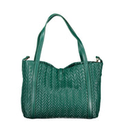 Verde Poliuretano Women Shoulder Bag