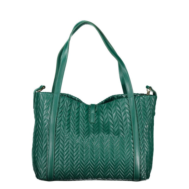 Verde Poliuretano Women Shoulder Bag