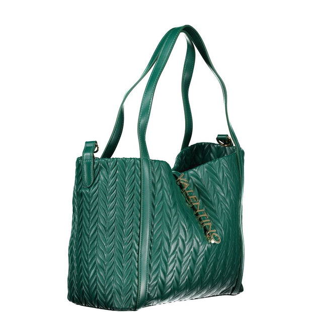 Verde Poliuretano Women Shoulder Bag