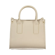Beige Poliuretano Women Handbag