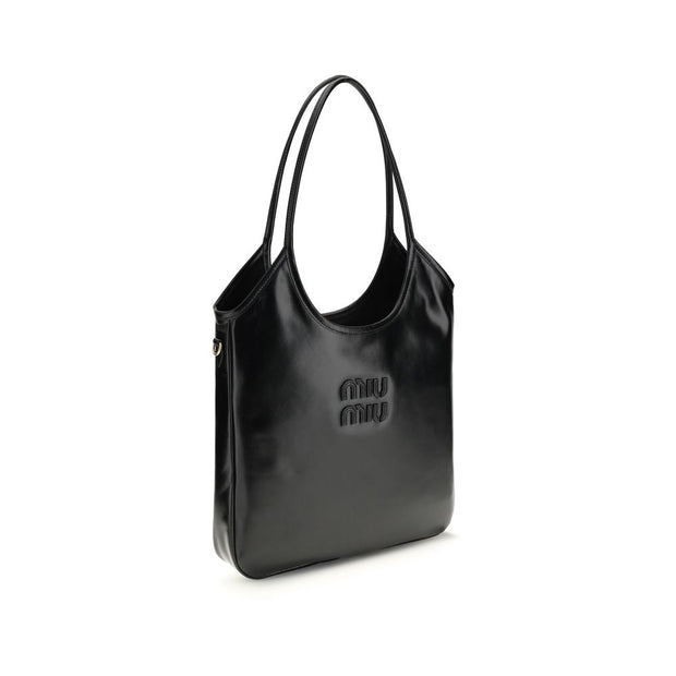 Black Calf Leather Bos Taurus Shoulder Bag