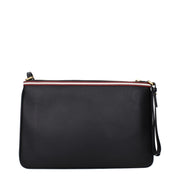 Black Leather Crossbody Bag